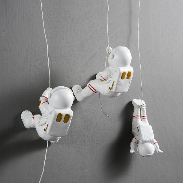 Climbing Astronaut Wall Hanging
