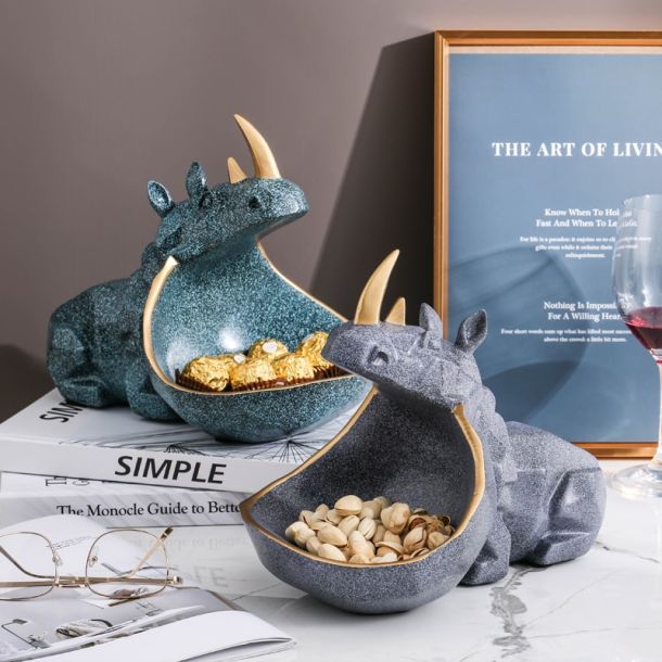 Rhinoceros & Bull Storage Box