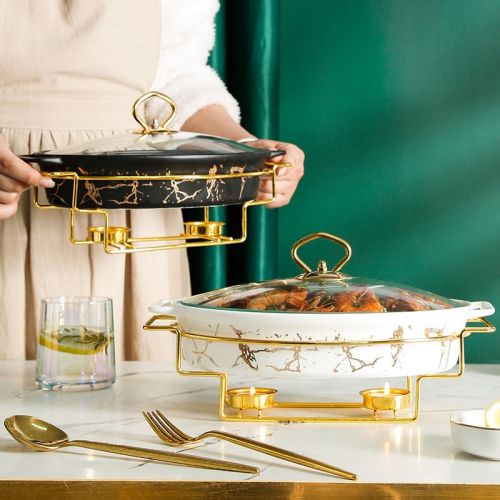 Nordic Ceramic Oval Casserole