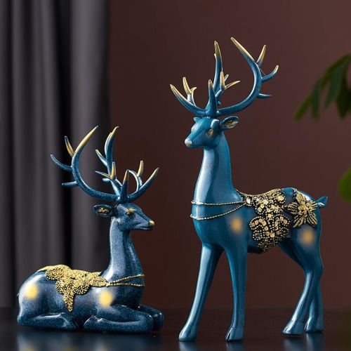 Elk Deer Resin Figurine