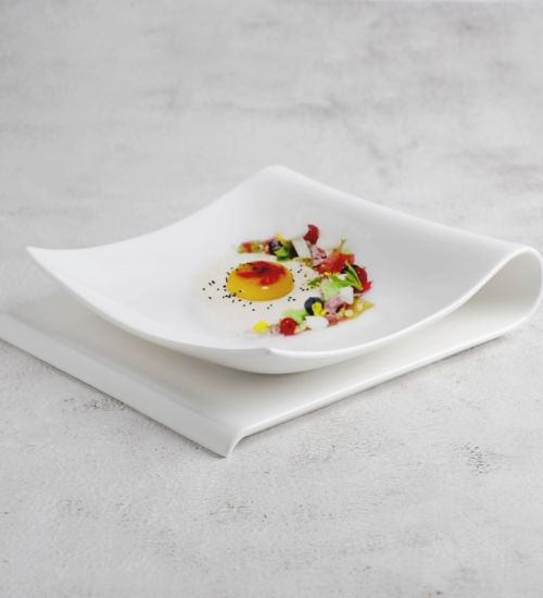 Creative Square Folding Serving Plate