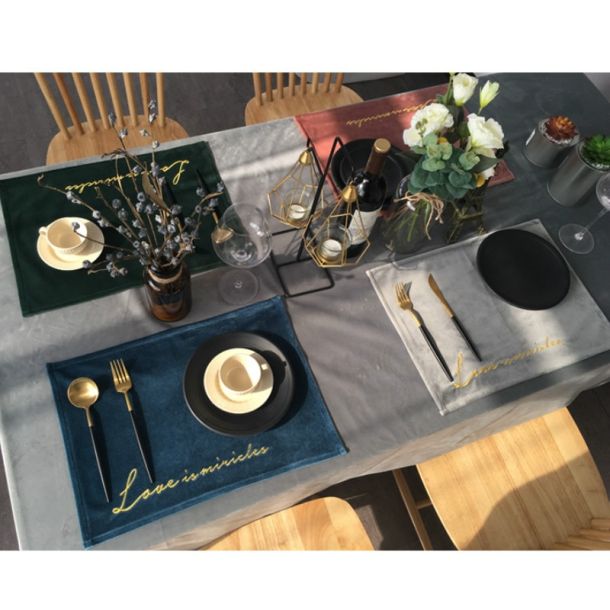 Velvet Table Placemat