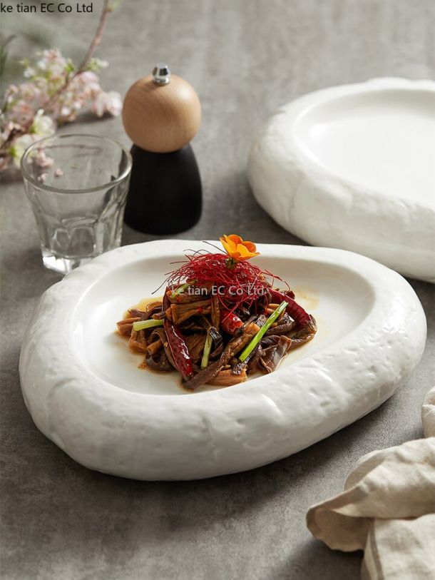 Nordic Stone Ceramic Dish