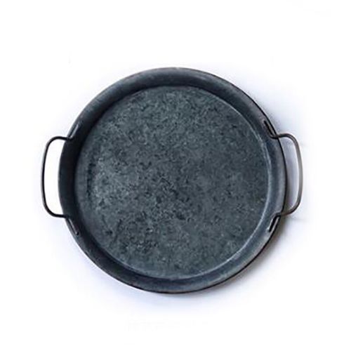 Grey Wrought Iron Tray