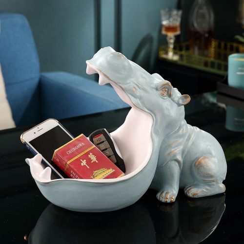 Hippo Storage Sculpture