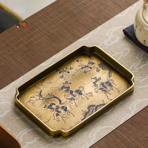 Japanese Brass Retro Tea Tray