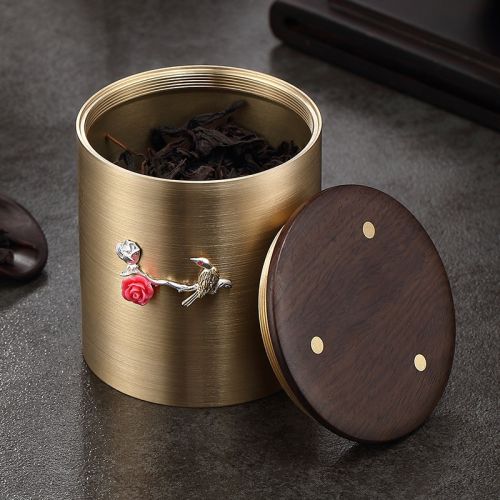 Store it Right Copper Tea Tin