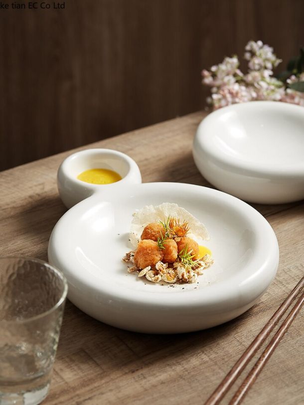 Here's the Special White Plate