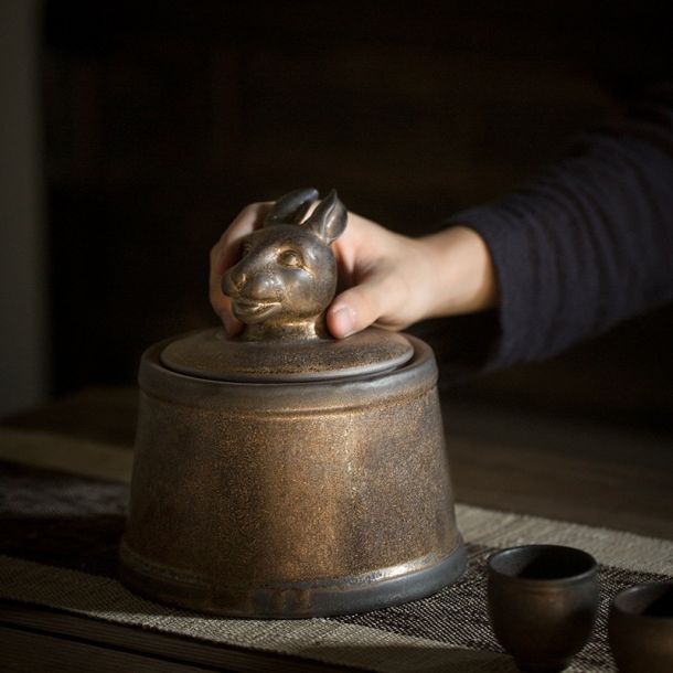 Hand Kiln Zodiac Tea Tins