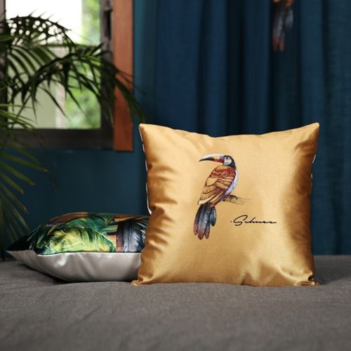 Forest Print Cushion Cover