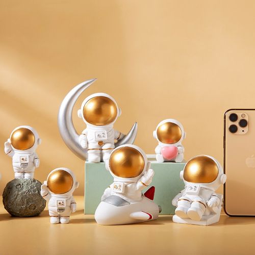 Mini Astronaut Desk Figurines