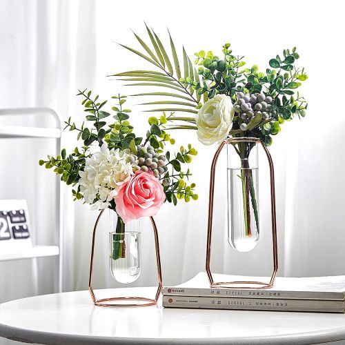 Scandinavian Test Tube Hydroponic Glass Vase