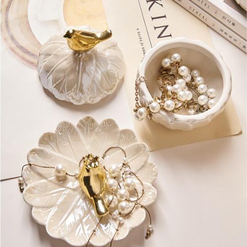 Style it Right Ceramic Jewelry Box