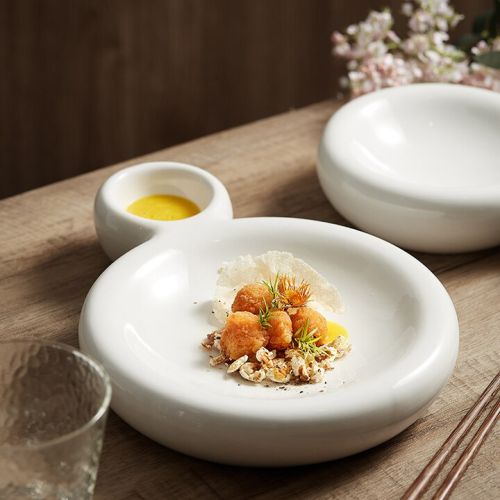 Here's the Special White Plate