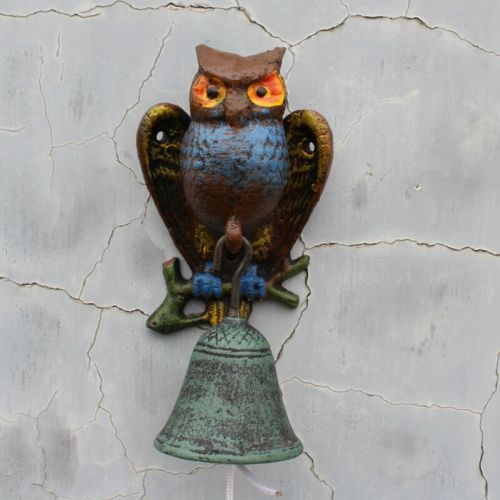 Antique Owl Front Door Hanging