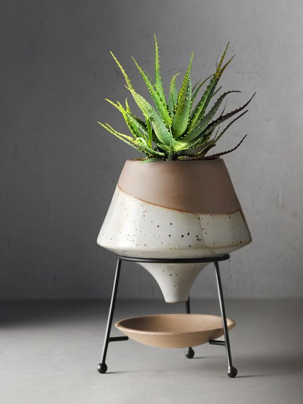 Live in Spring Creative Flower Pot