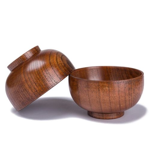 Japanese Wooden Ramen Bowl