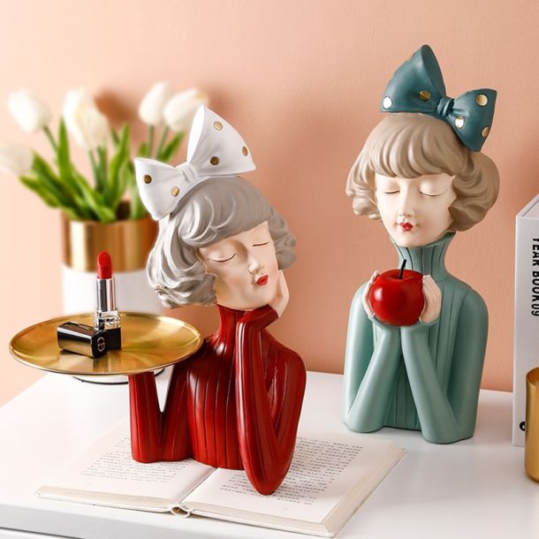 Pretty Girls Functional Decor Statue