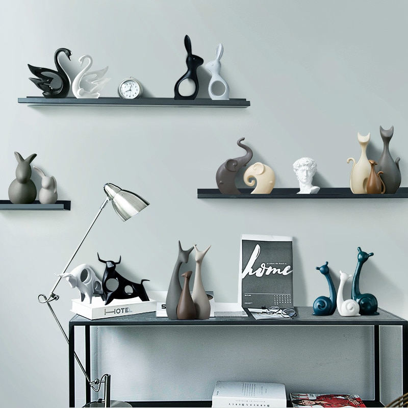 Nordic Style Animal Figurines - Image 2