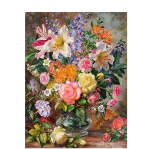 Oil Painting Art Of Flowers Canvas