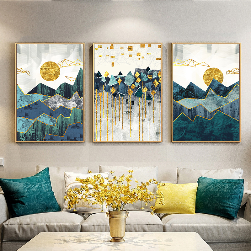 landscape abstract wall art