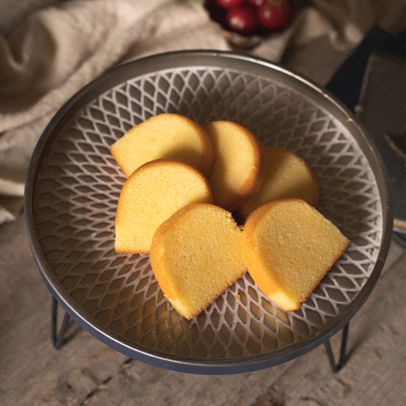 Wrought Iron Round Tray Racks - Image 4