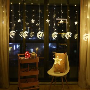 Snowman Garland String Lights