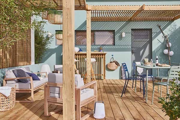 An Ikigai-Style Courtyard