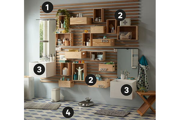 The strong points of the modular storage partition