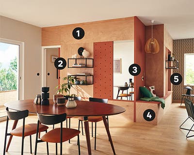 The strong points of the bedroom in addition