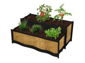 square vegetable garden