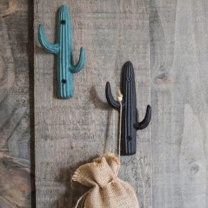 Cactus Wall Hanging With Hooks