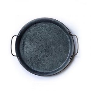 Grey Wrought Iron Tray