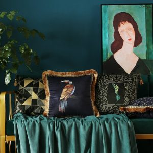 Rainforest Birdy Velvet Covers