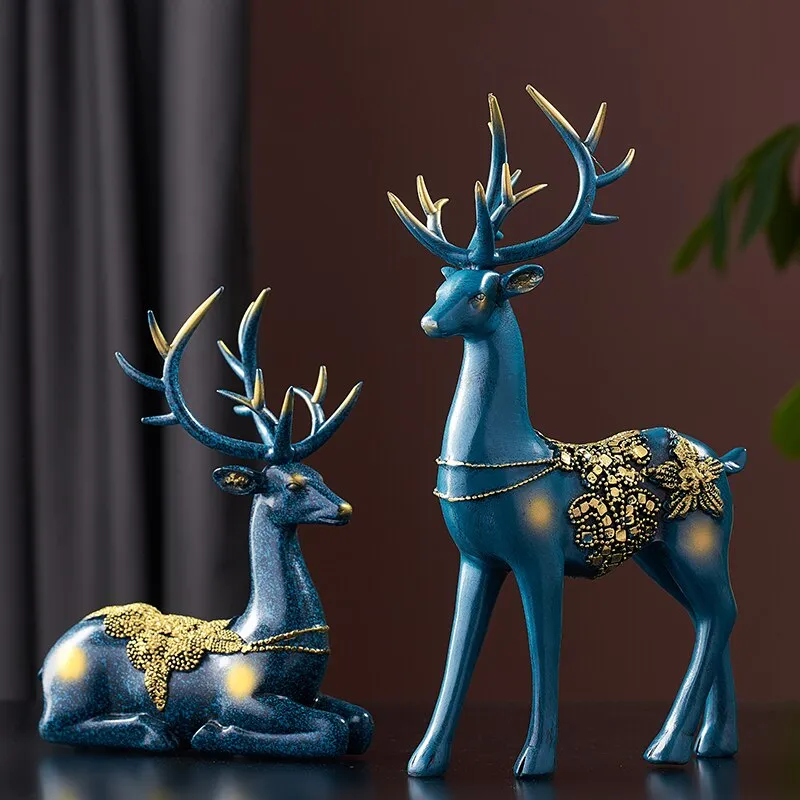 deer resin decor