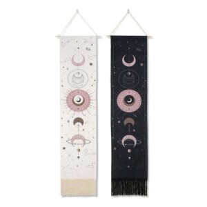 Moon Phases Boho Wall Tapestry