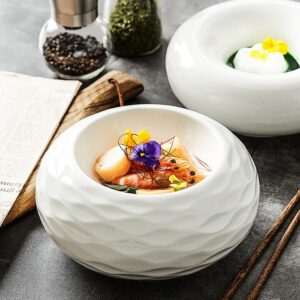 Spherical Ceramic Plate