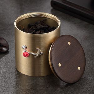 Store it Right Copper Tea Tin